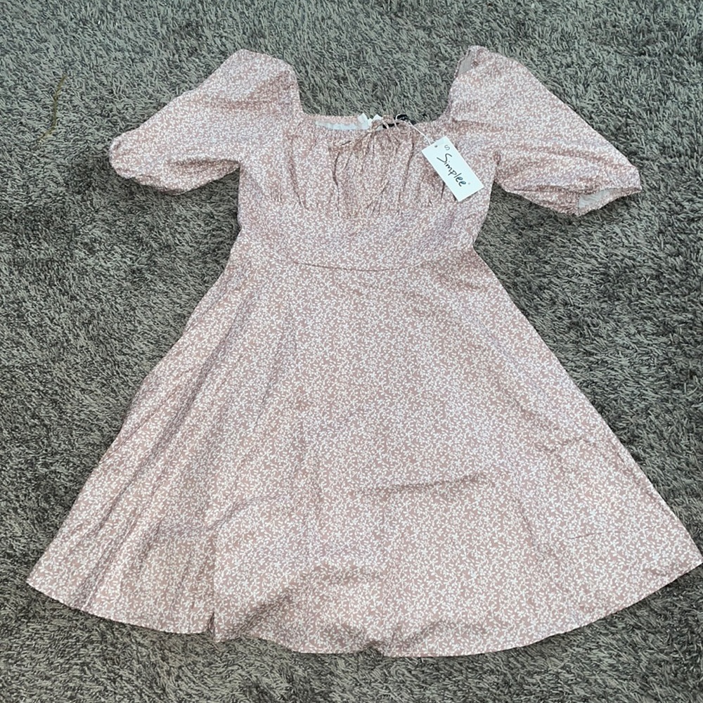 Small milkmaid dress. brand new never worn